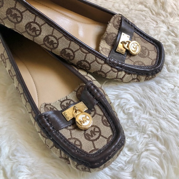 Michael Kors Hamilton Monogram Jacquard Loafers - Picture 7 of 7